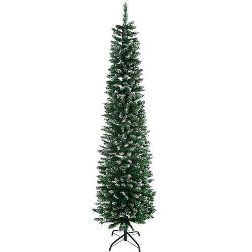 Homcom albero natale slim - albero,