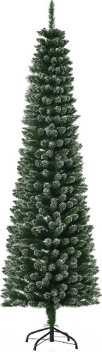 Albero natale innevato alto - natale,